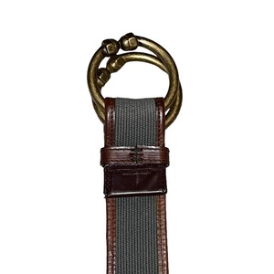 BOTTEGA VENETA canvas ring belt