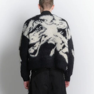 【25AW】WIZZARD ウィザード / JACQUARD CARDIGAN / カーディガン