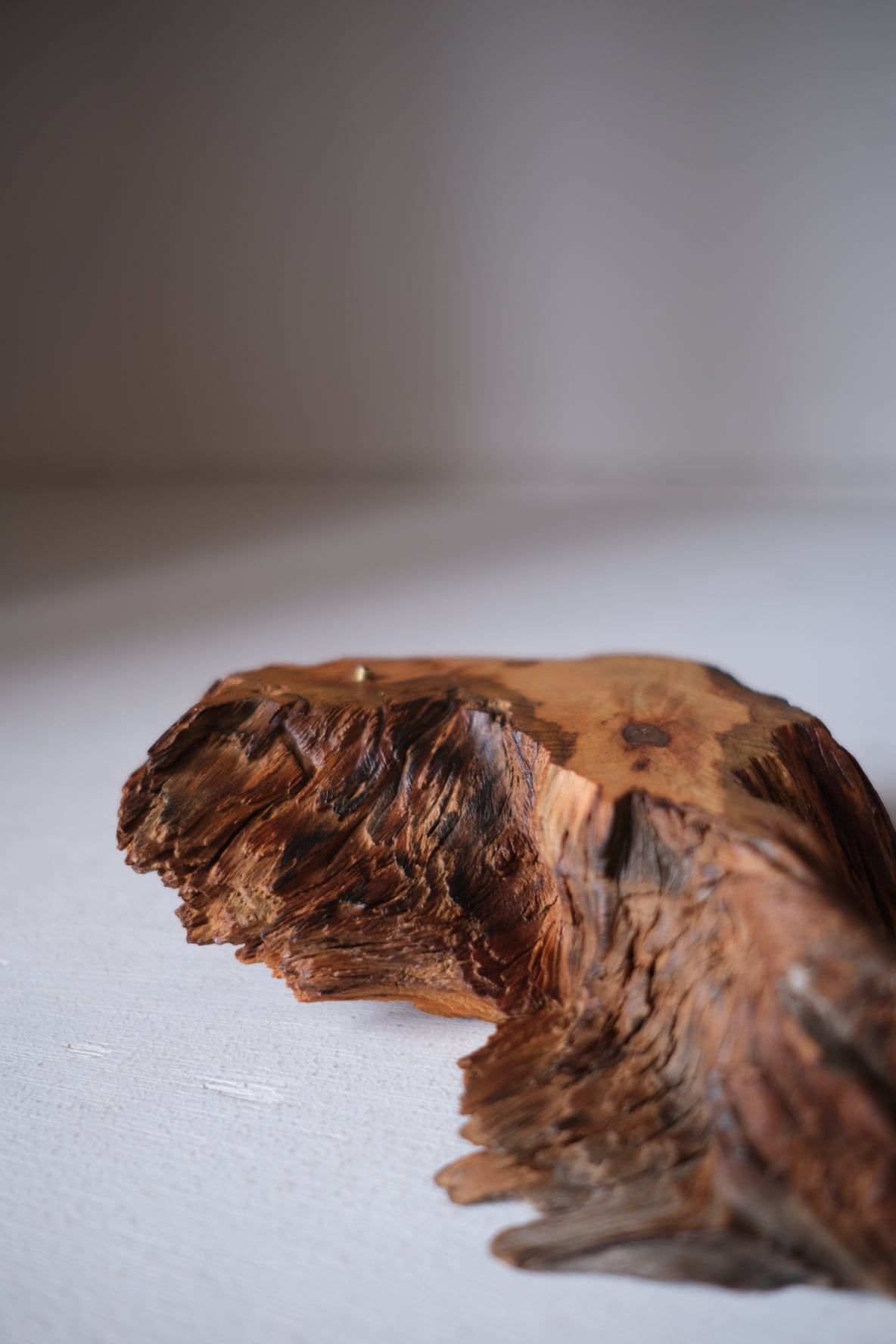 一枚板お香立て 黒松 -black pine- | TORINOKI FURNITURE