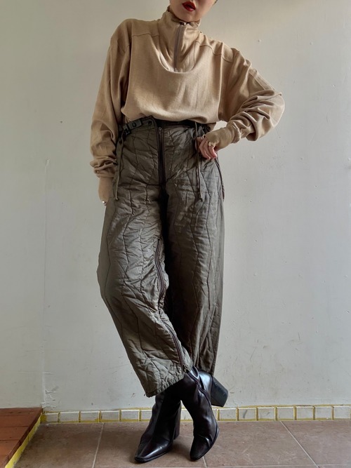 1990s German Army Quilting Pants