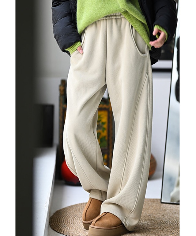 裏起毛◆ルーズフィットパンツ【p-20133】