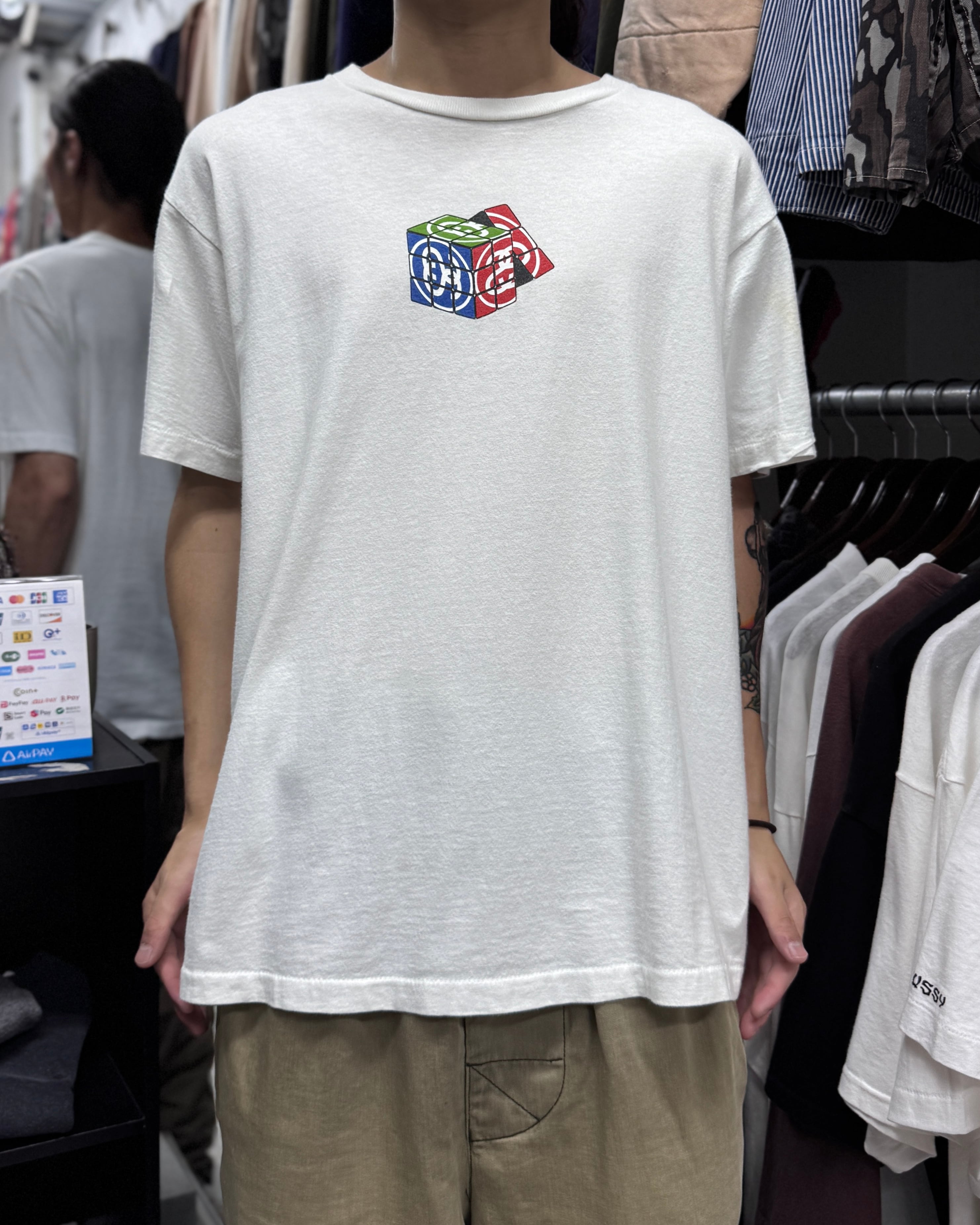 00's old stussy × MASH S.F. Design Photo Tee【Other Side店】 | curb