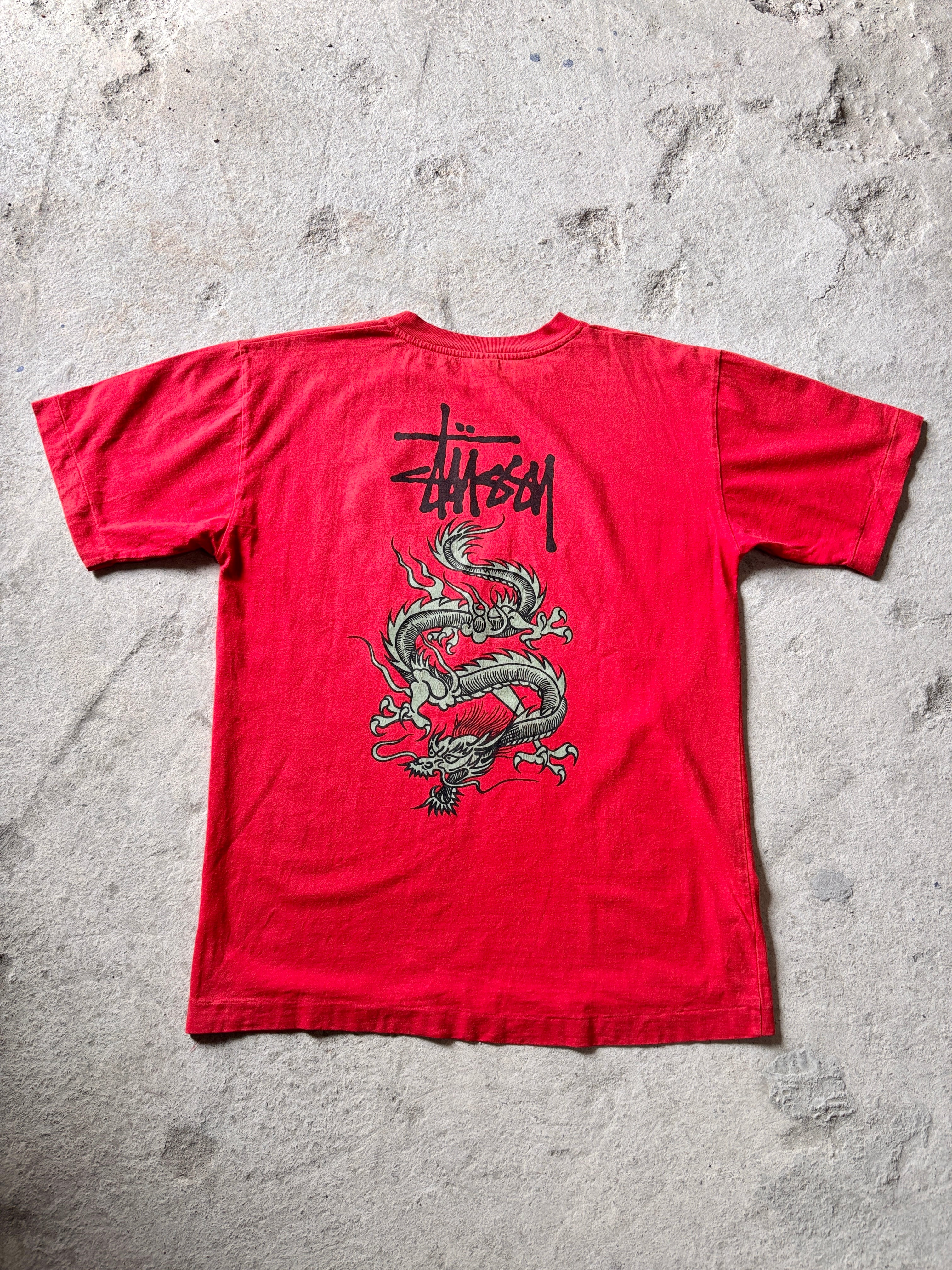 00s OLD STUSSY/Naomi Campbell print Tee/L/ナオミキャンベルプリント