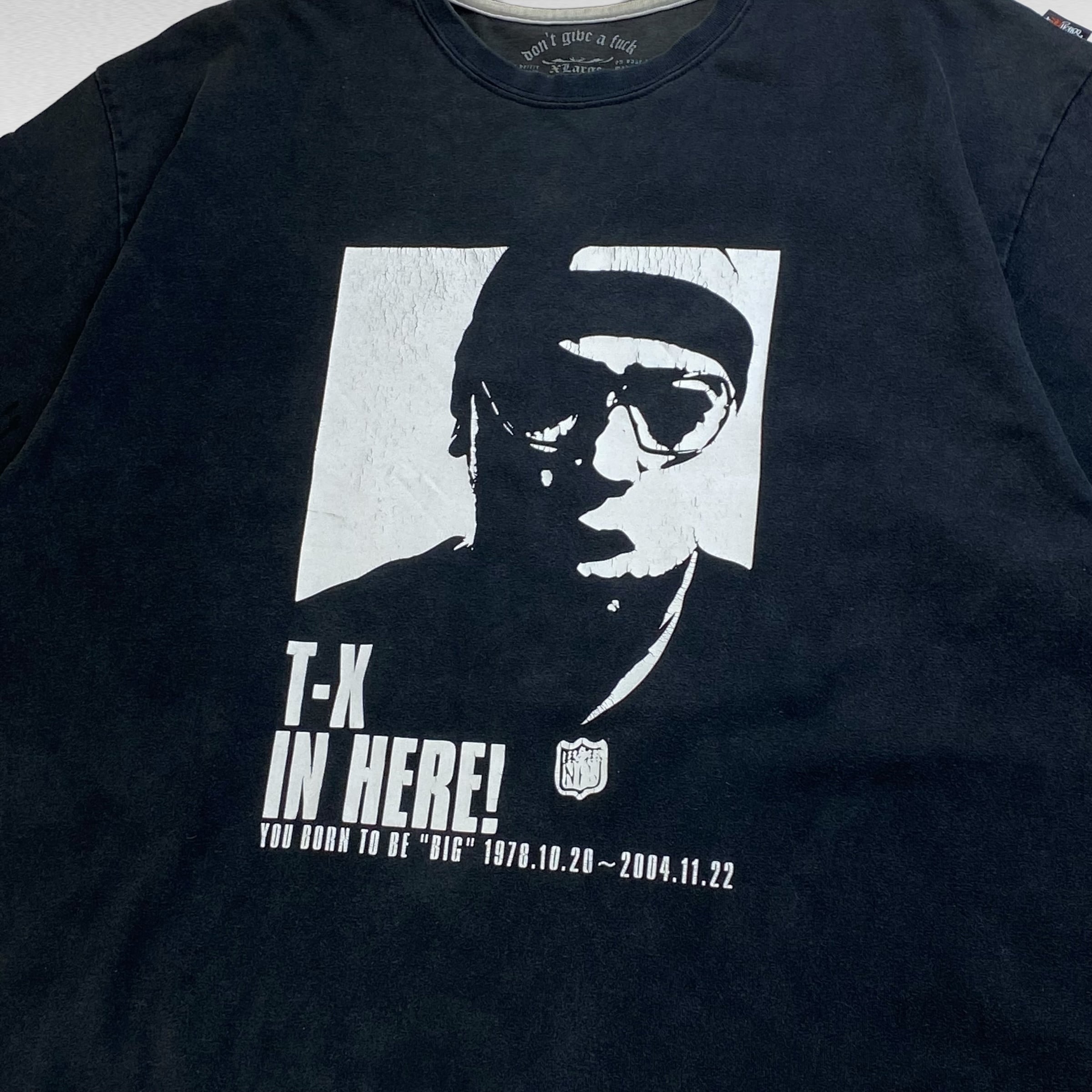 00's】 スクエア XL TOKONA-X ラップTシャツ 追悼Tシャツ 00's】 スクエア XL TOKONA-X ラップTシャツ 追悼Tシャツ
