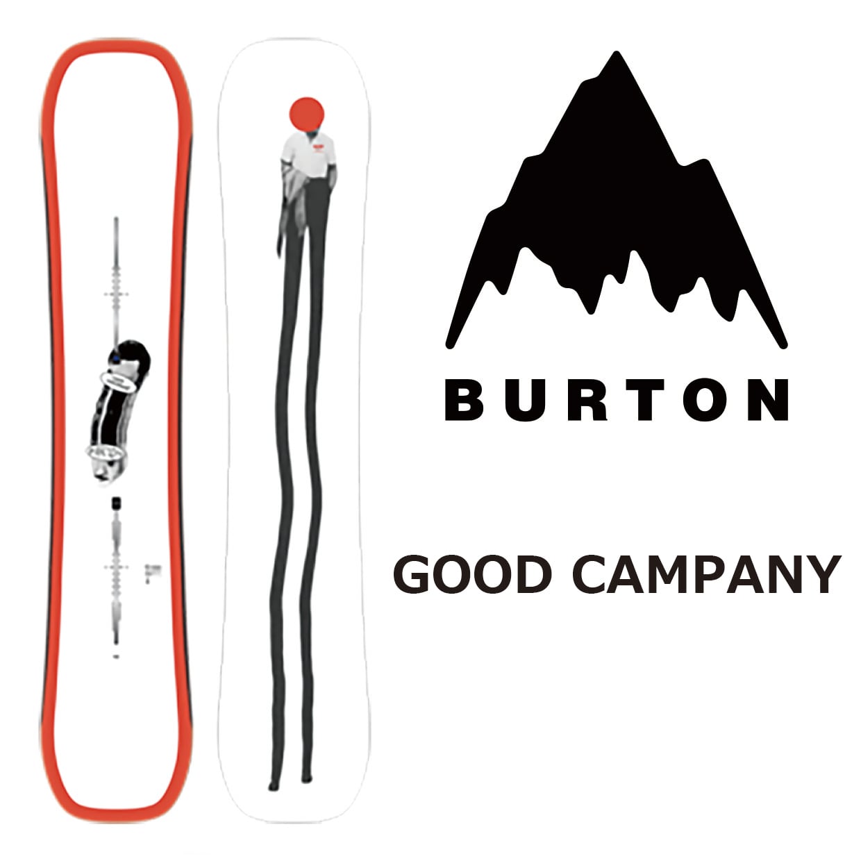 23-24年モデル BURTON . 『 GOOD COMPANY 』. バートン