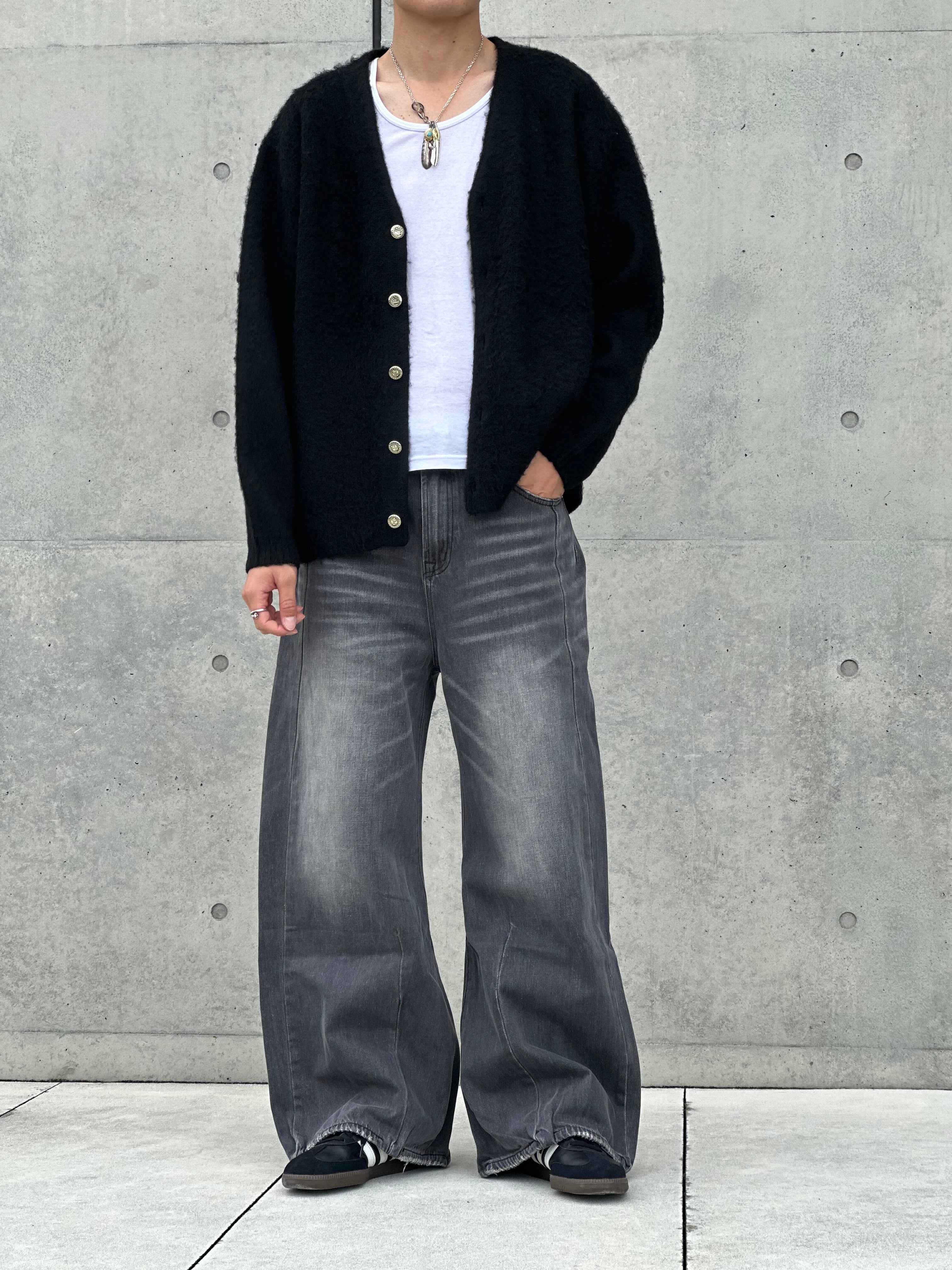 Fade Black Baggy Denim | 【ボトムス専門店】MODE SPACE