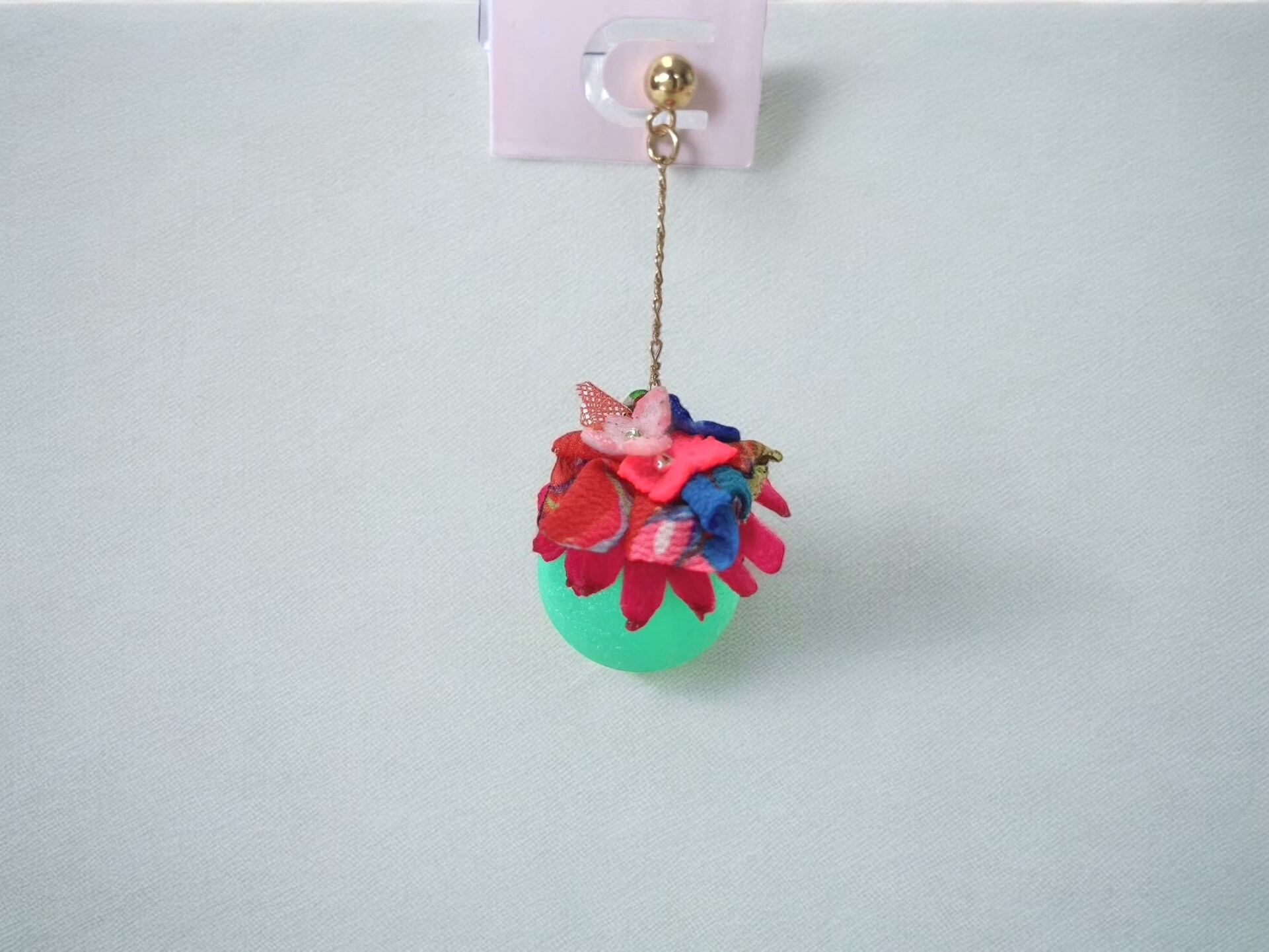 チクチクナール洋品店 ぼんぼりんちゃん ピアス