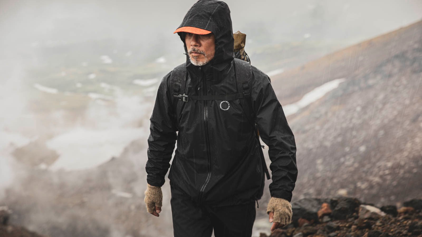 山と道 Sサイズ UL All-weather Jacket ブラック-