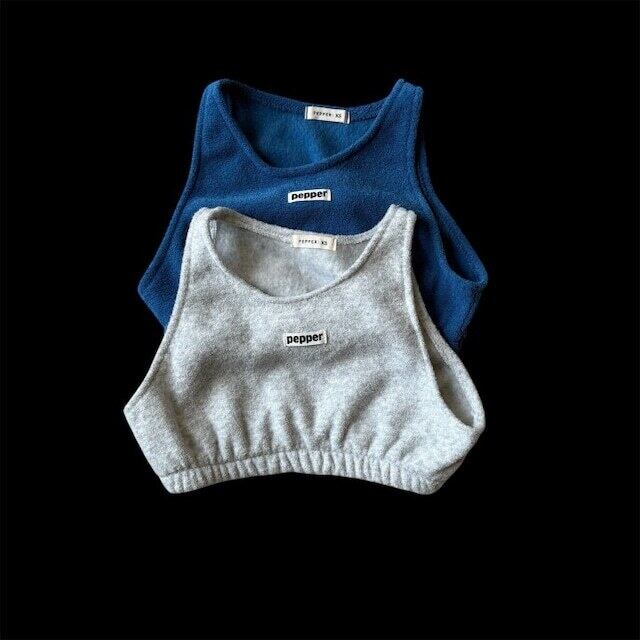 予約⌇pepper / Terry brushed vest