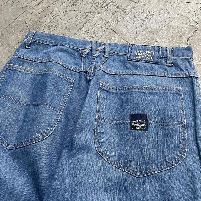 高円寺店】MARITHE FRANCOIS GIRBAUD Brand X Denim Pants | ruruLi harajuku
