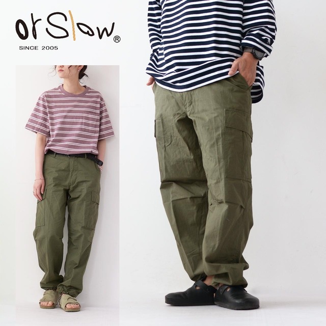 orslow[オアスロウ] UNISEX VINTAGE FIT 6 POCKETS CARGO PANTS  [03-V5260RIP] ユニセックス ヴィンテージ フィット6 ポケット カーゴパンツ・MEN'S / LADY'S [2024AW]