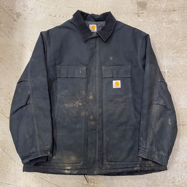 1990's CARHARTT TRADITIONAL COAT BLACK