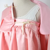 韓国伝統衣装 チマチョゴリ ピンク系 明るい トップス ワンピース ドレス インナー 花 花柄 刺繍 チマ チョゴリ 白 民族衣装 還流 韓服 イベント コスプレ 仮装 舞台 ステージ かわいい 華やか 光沢 ダンス ホワイト系