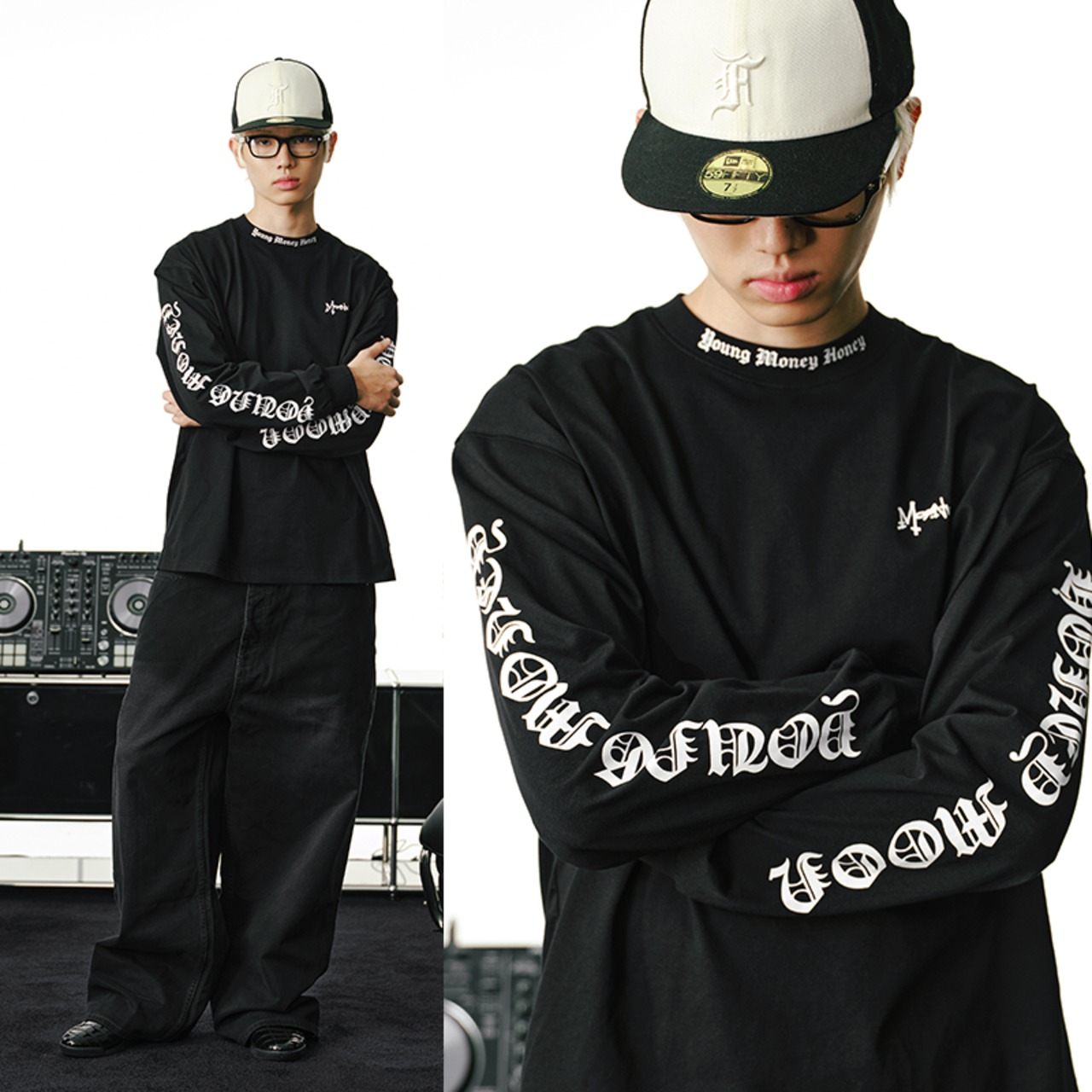 Typography Long Sleeve Tee