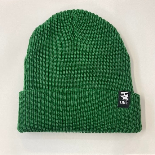 LINE (ライン)： SOUL BEANIE BLACK グリーンビーニー