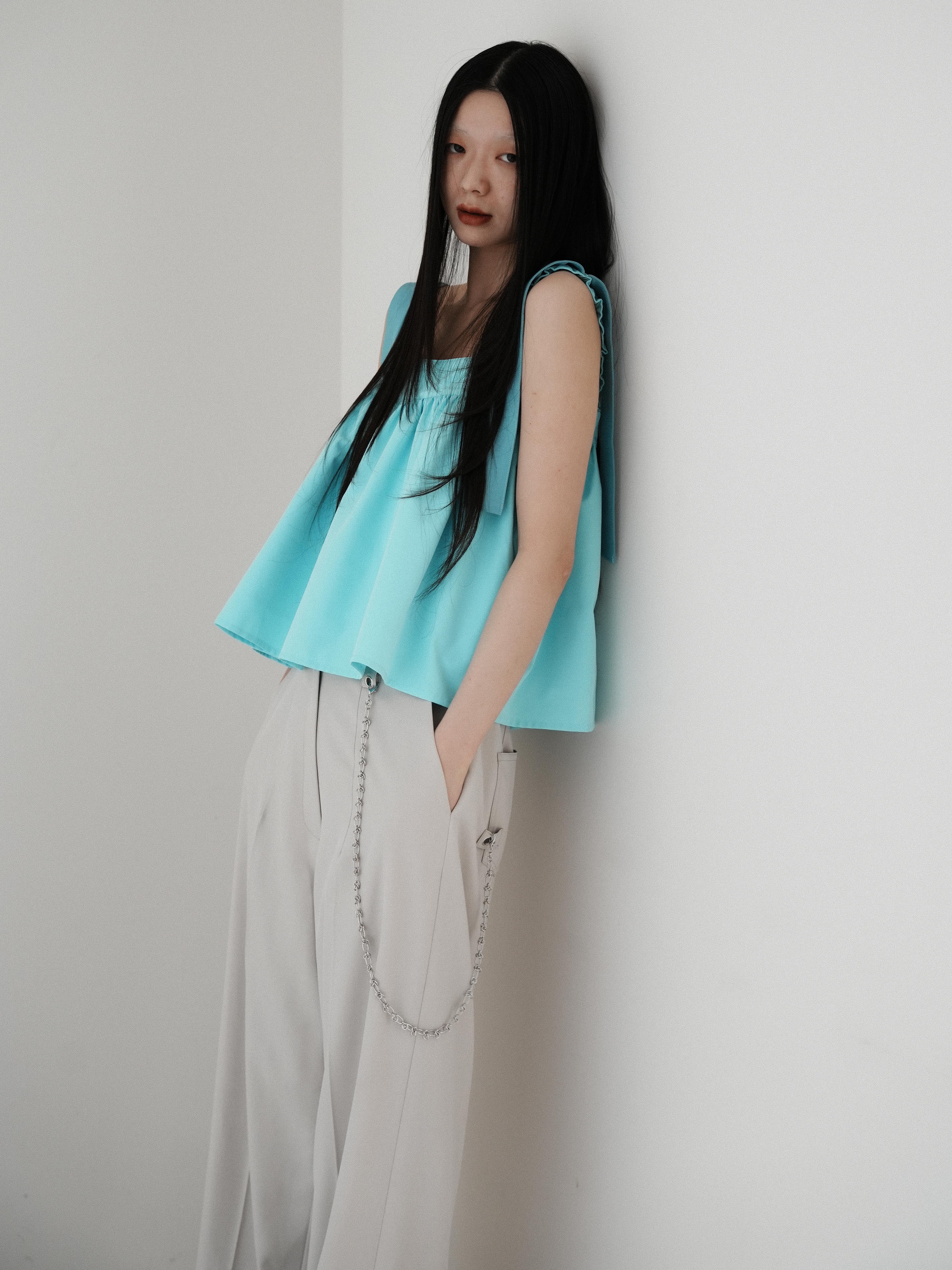 bicolor ruffle tops | Katrin TOKYO