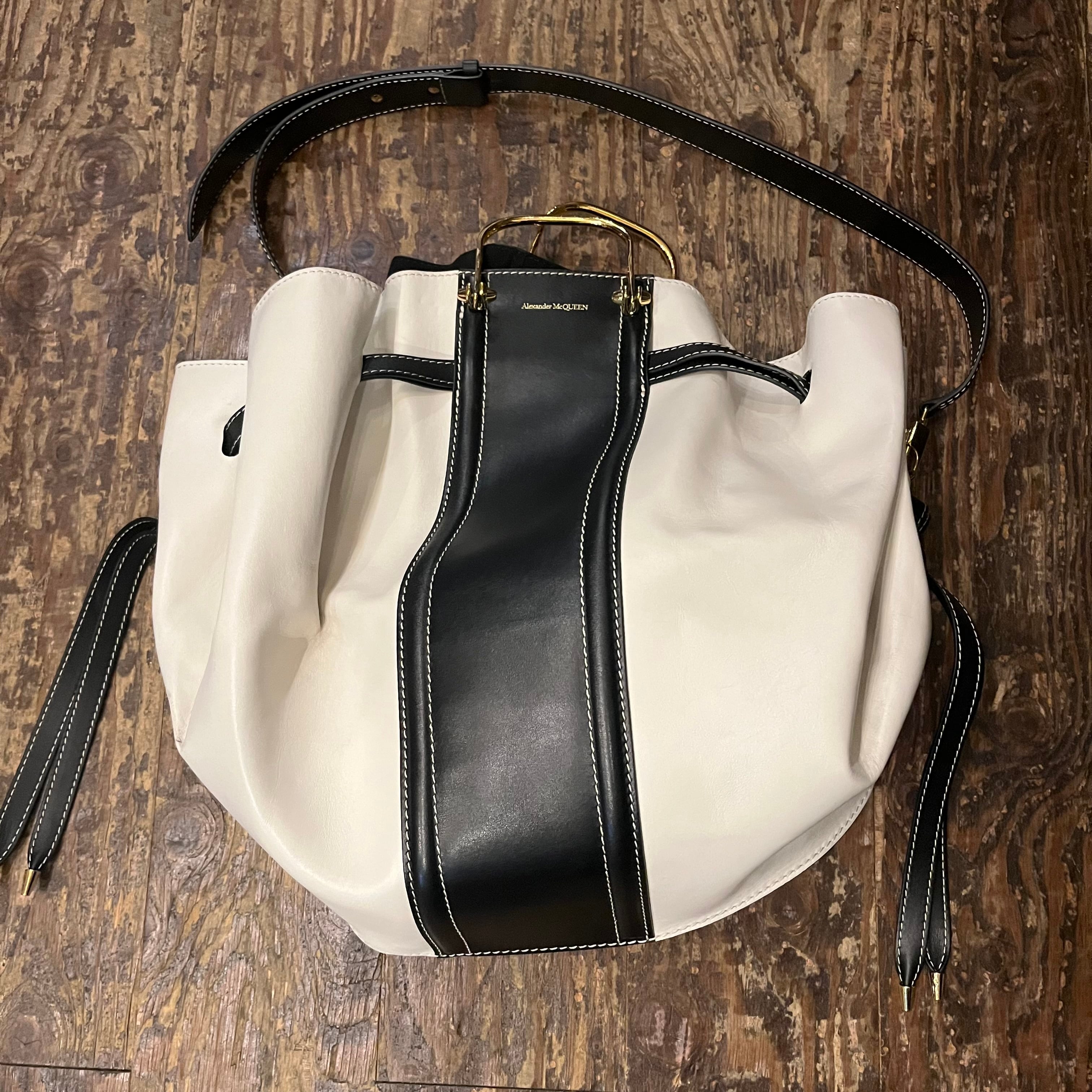 Alexander McQUEEN アレキサンダーマックイーン 2way leather 