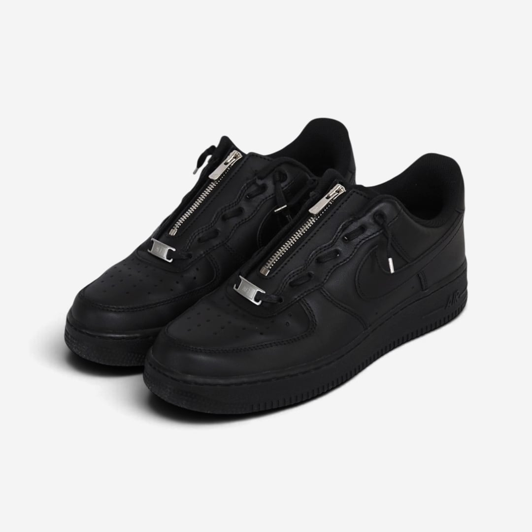 AF1 Low】カスタムジップパーツ/Custom Zipper Parts/Black x Silver