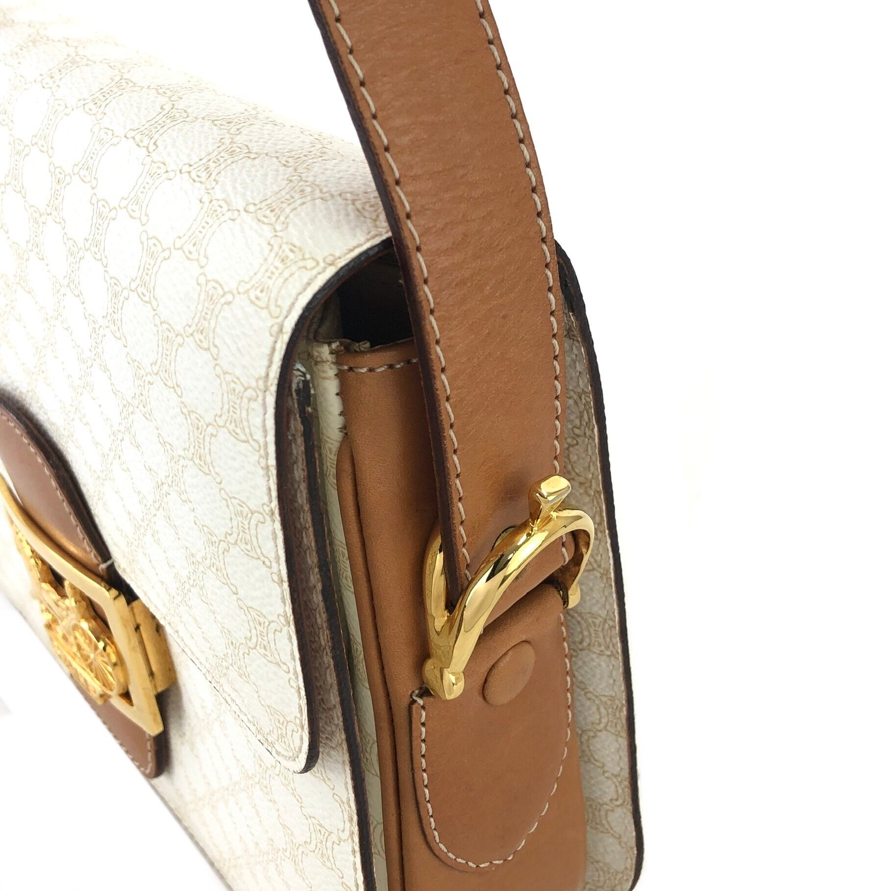 CELINE セリーヌ マカダム 馬車 ホースキャリッジ クロスボディ