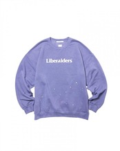 【 Liberaiders 】PAINT SPLATTER CREWNECK