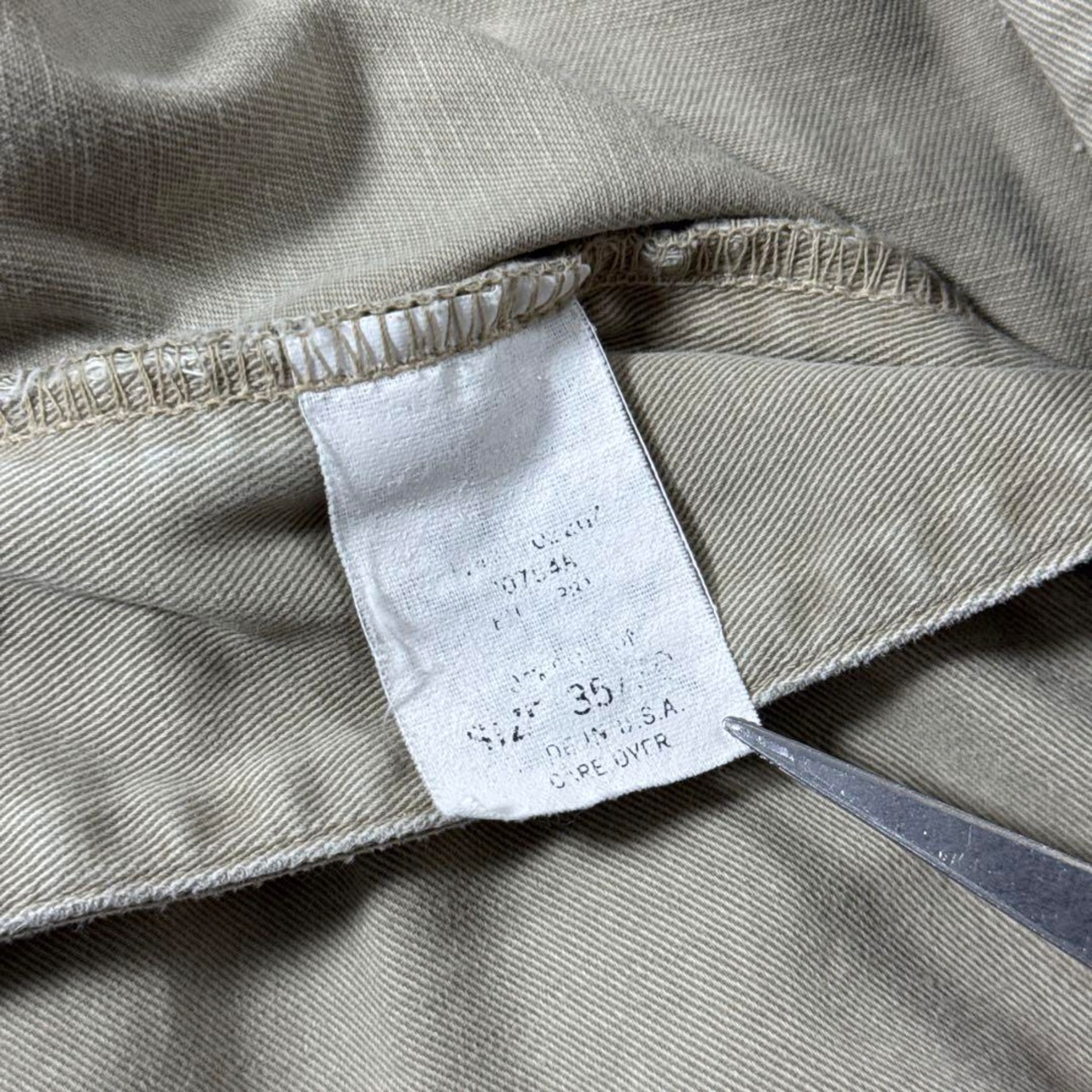 90s RRL CHINO TROUSERS "三つ星タグ"  W36L30 古着 - 13