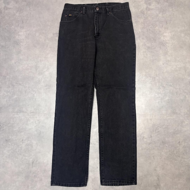 Lee リー W31 ブラックデニム ボトム パンツ 古着 黒 19695
