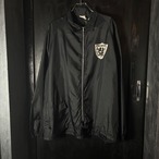 90s NFL RAIDERS ナイロンコーチジャケット ブラック レイダース