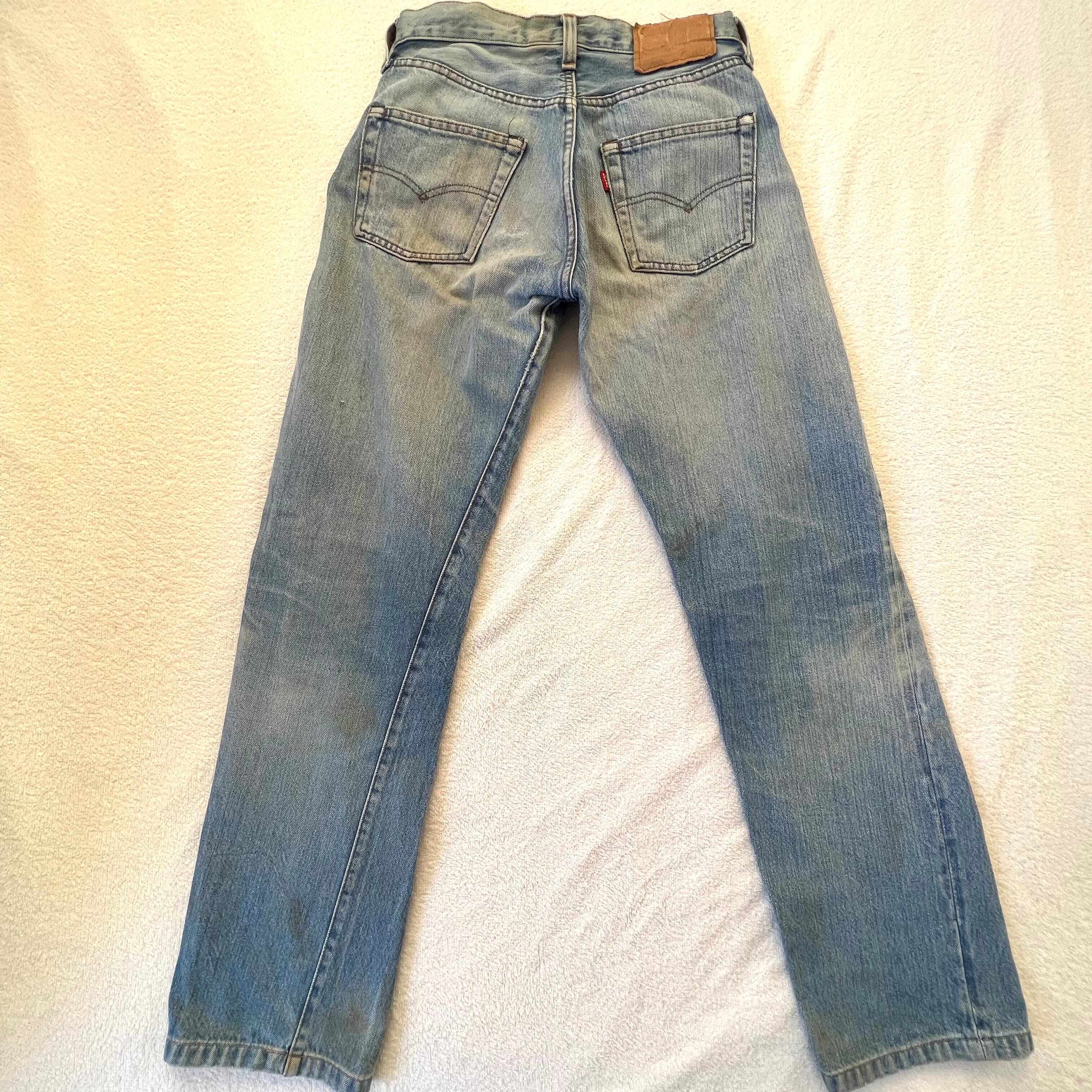 Levi's 501 Red Line USA製 W29 赤耳 リーバイス デニム 80's 黒 Levi's 501 Red Line USA製 W29 赤耳 リーバイス デニム 80's 黒