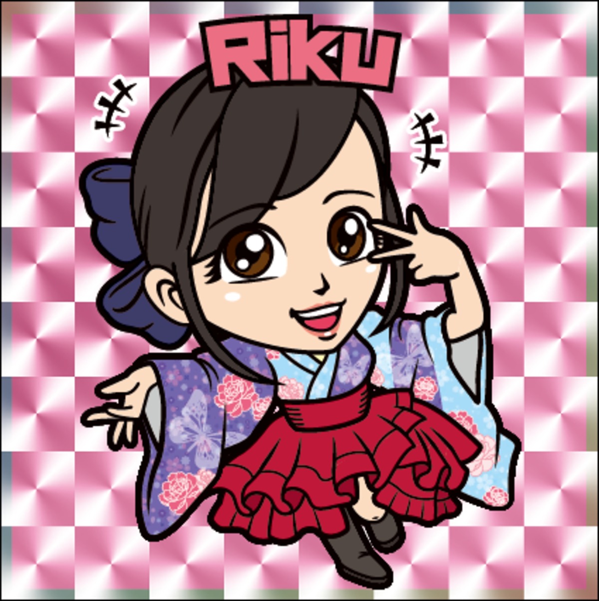 数量限定】Riku ビックリマン風オリジナルシール | Buena Vista Records