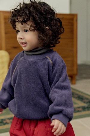 the beige［取寄］起毛 terry raglan mtm 26winter