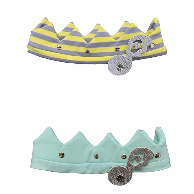 [Ttsunami] Striped Rivet Crown Birthday Hat
