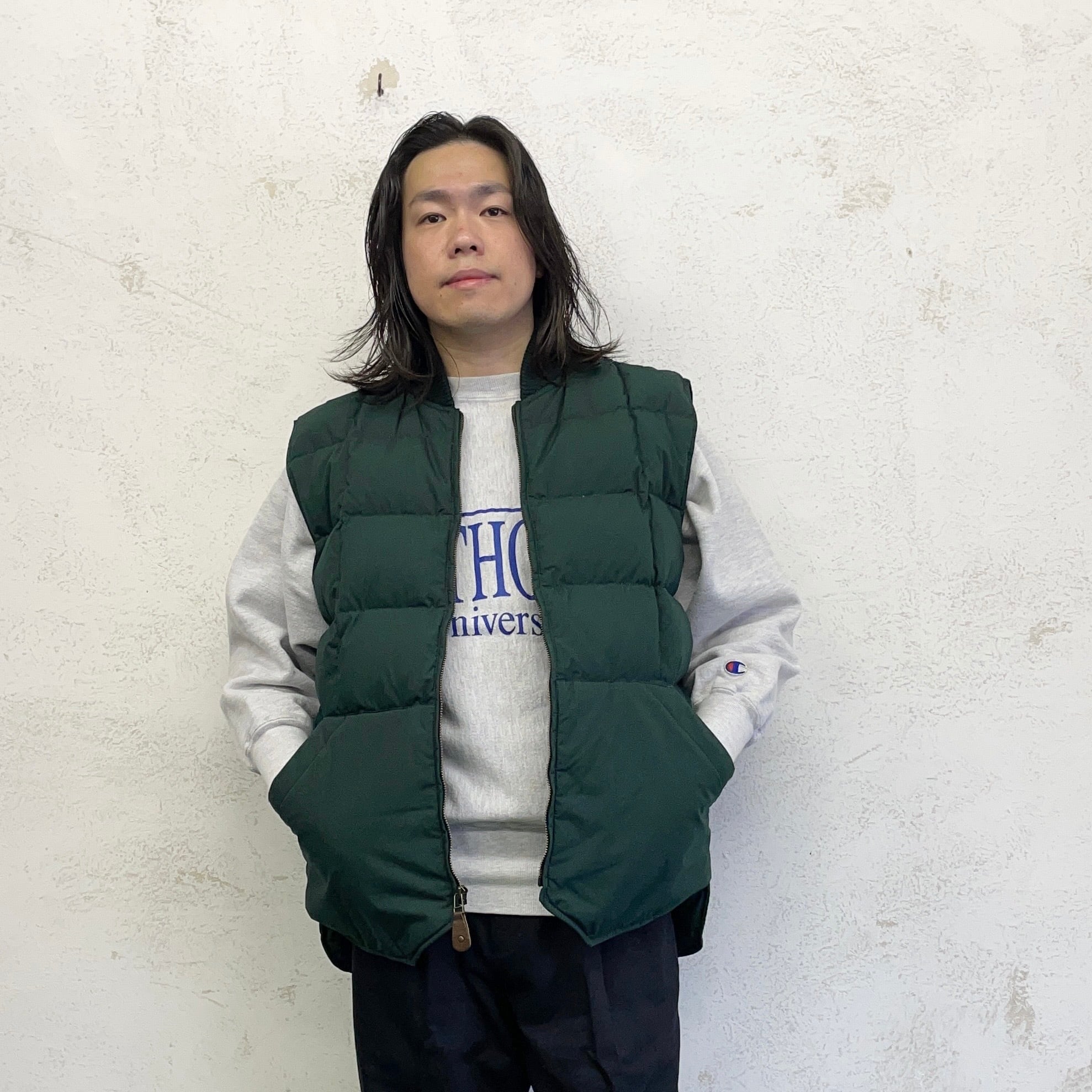 80's Eddie Bauer Down Vest size/M エディーバウアー ダウンベスト