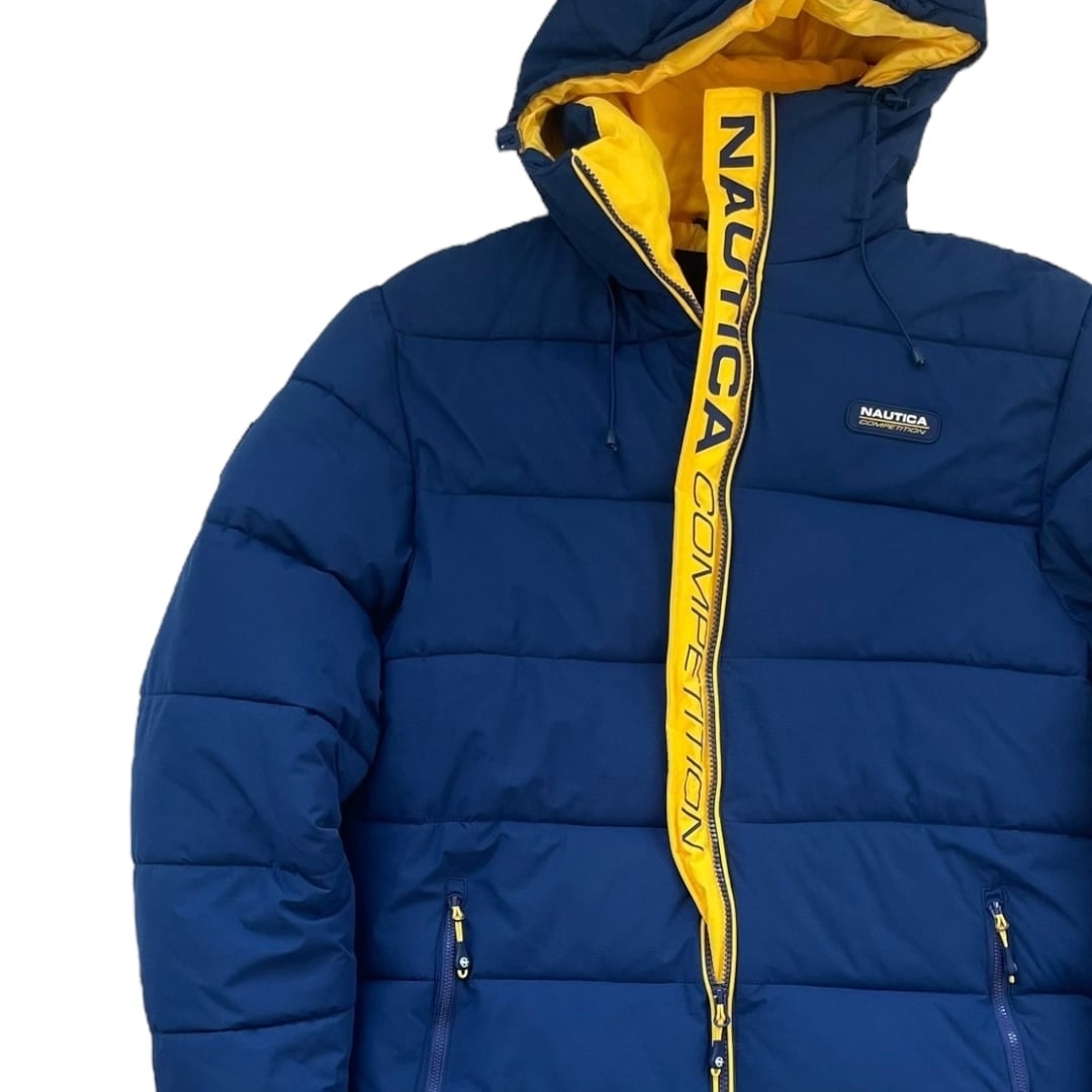 NAUTICA ノーティカ フーデッド パデッド ジャケット Mサイズ