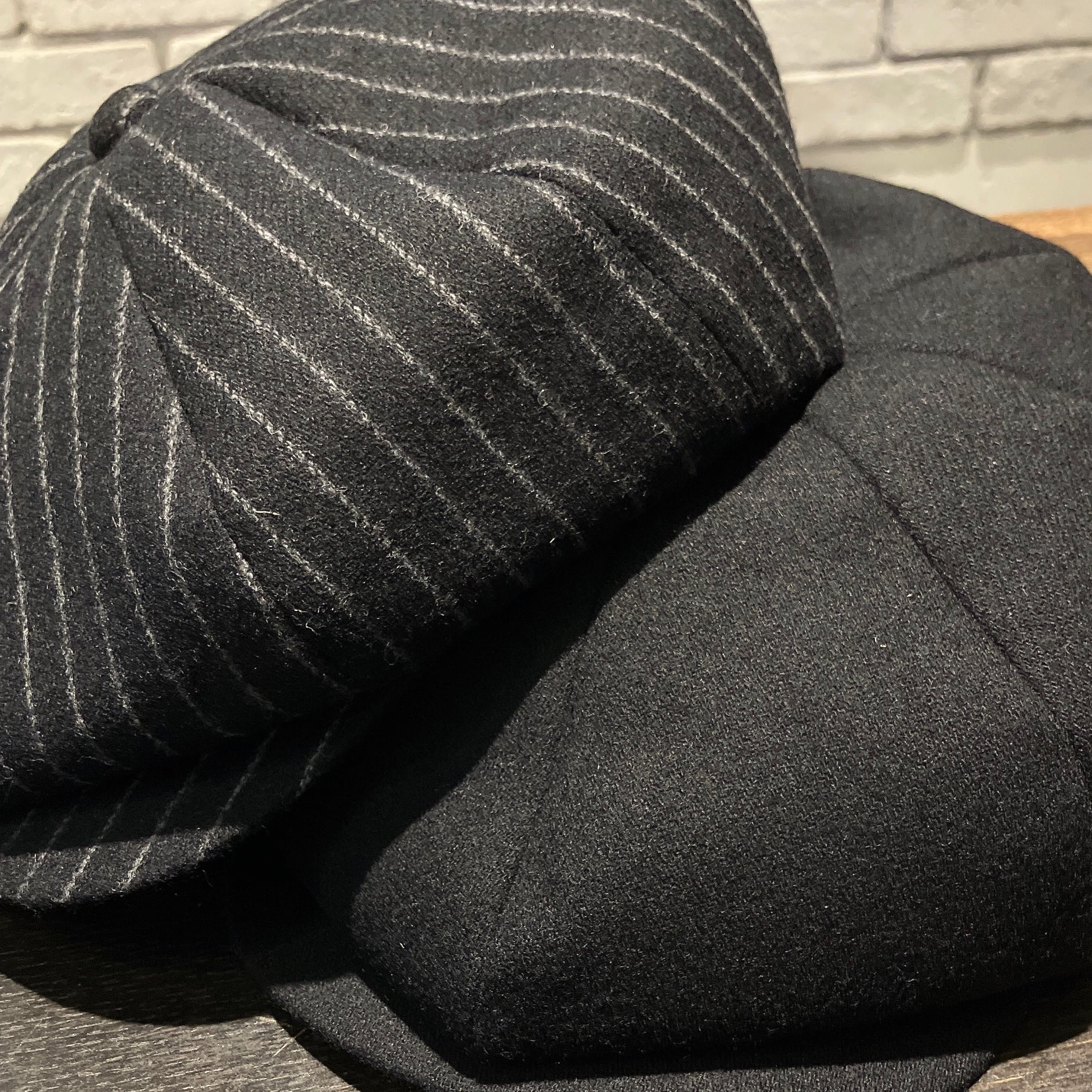 大幅値下げ⭐️14th addiction⭐️キャスケット⭐️ Dari】Wool Stripe hunting cas キャスケット ハンチング ARI903