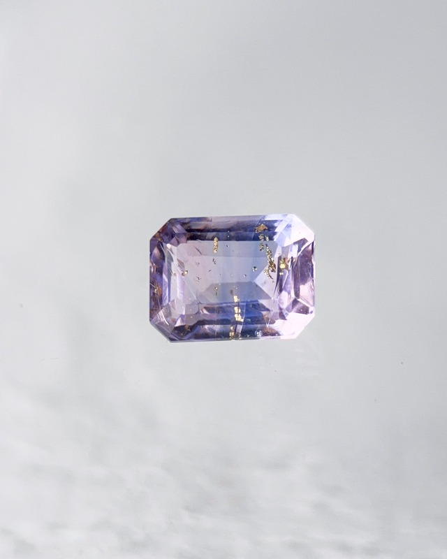 オクタゴン 8×6mm　#44【硝子の宝石】箔入