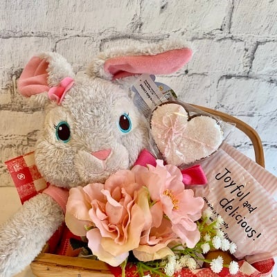 カゴ入り♡月うさぎちゃん カゴ入り♡月うさぎちゃん