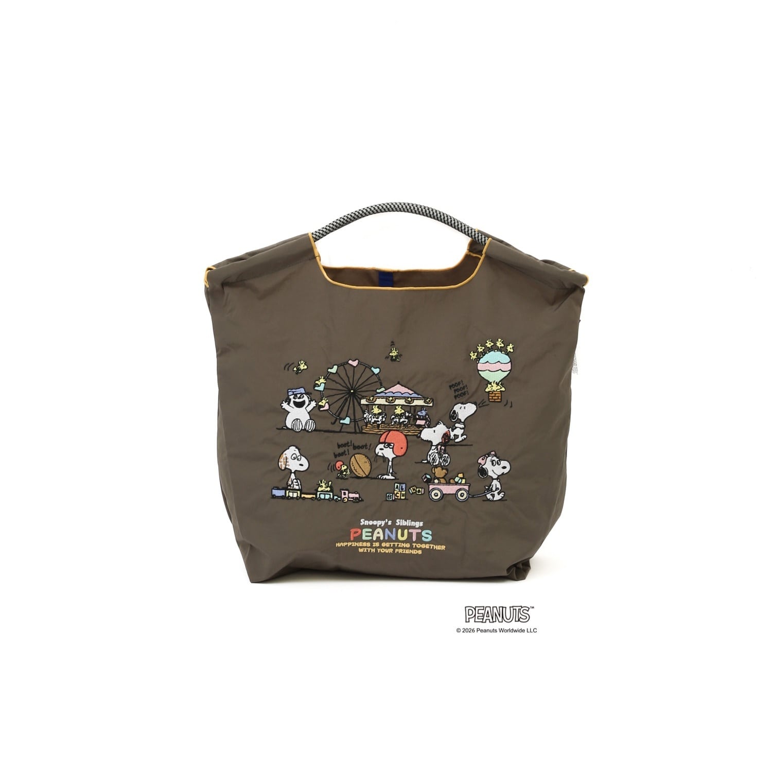 8/10発売】Ball&Chainエコバッグ/スヌーピー シリーズ SNOOPY'S