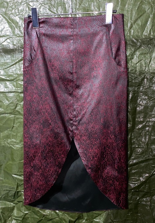 AW1996 HUSSEIN CHALAYAN CUTOUT SKIRT