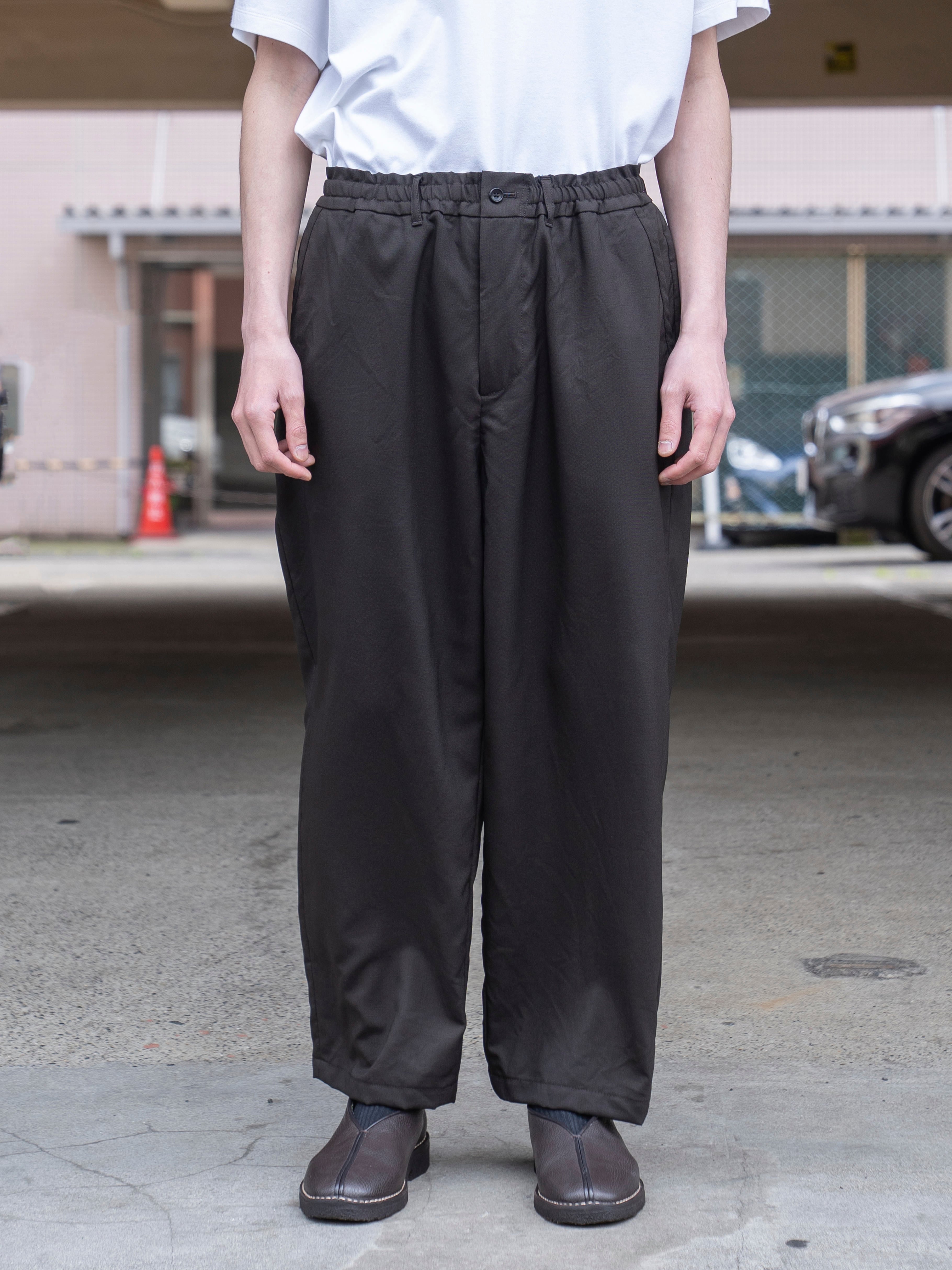 PORTER CLASSIC TROPICAL EASY PANTS BROWN PC-031-3916 | BEST