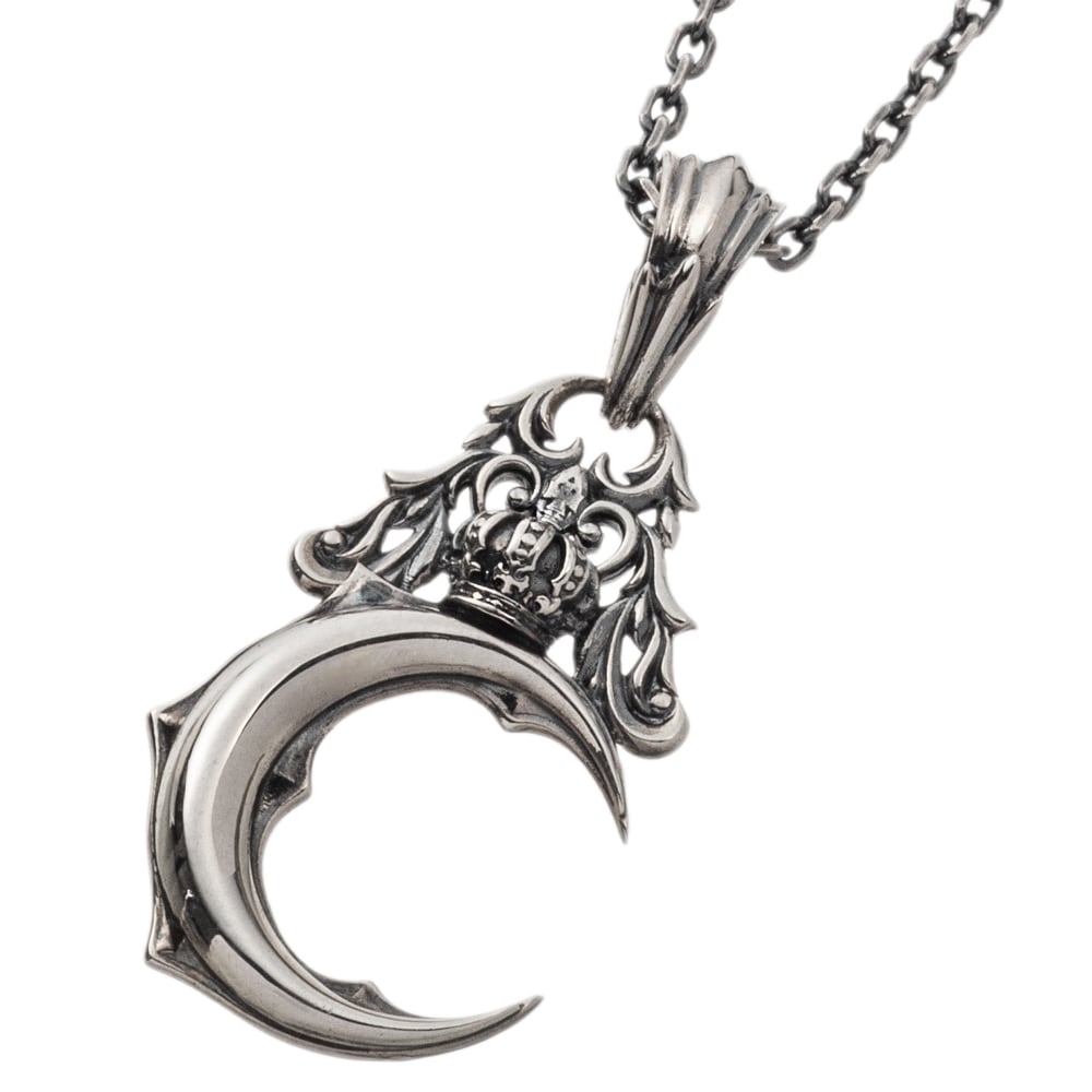 クレセントムーンペンダント AKP0147 Crescent moon pendant シルバーアクセサリー Silver jewelry
