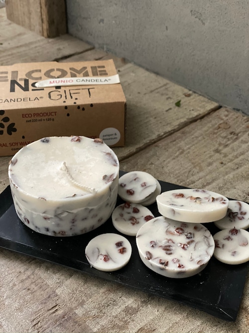 【MUNIO CANDELA 】ASHBERRY&BILBERRY GIFT BOX