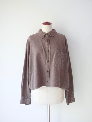 Remake flannel shirt
