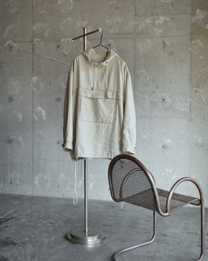 "ESPRIT" all linen anorak parka / relaxed fit / From EUROPE