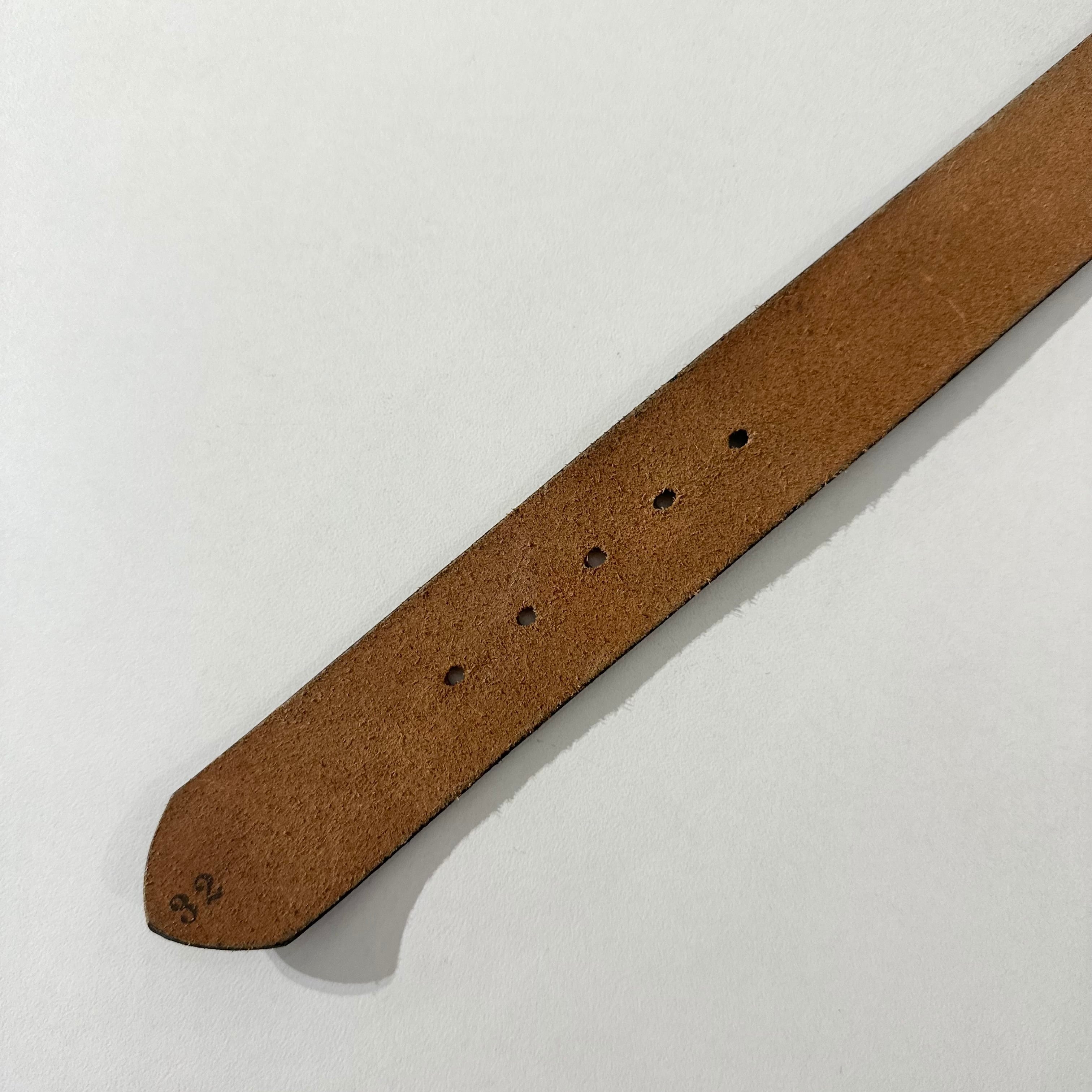 VINTAGE LEATHER BELT (W32) ⑫ | BerBerJin Yuhodo