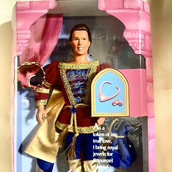 マテル バービー Barbie ケン KEN 人形 ドール 中古品 バービー人形 Ken ケン Barbie ラプンツェル Rapunzel マテル
