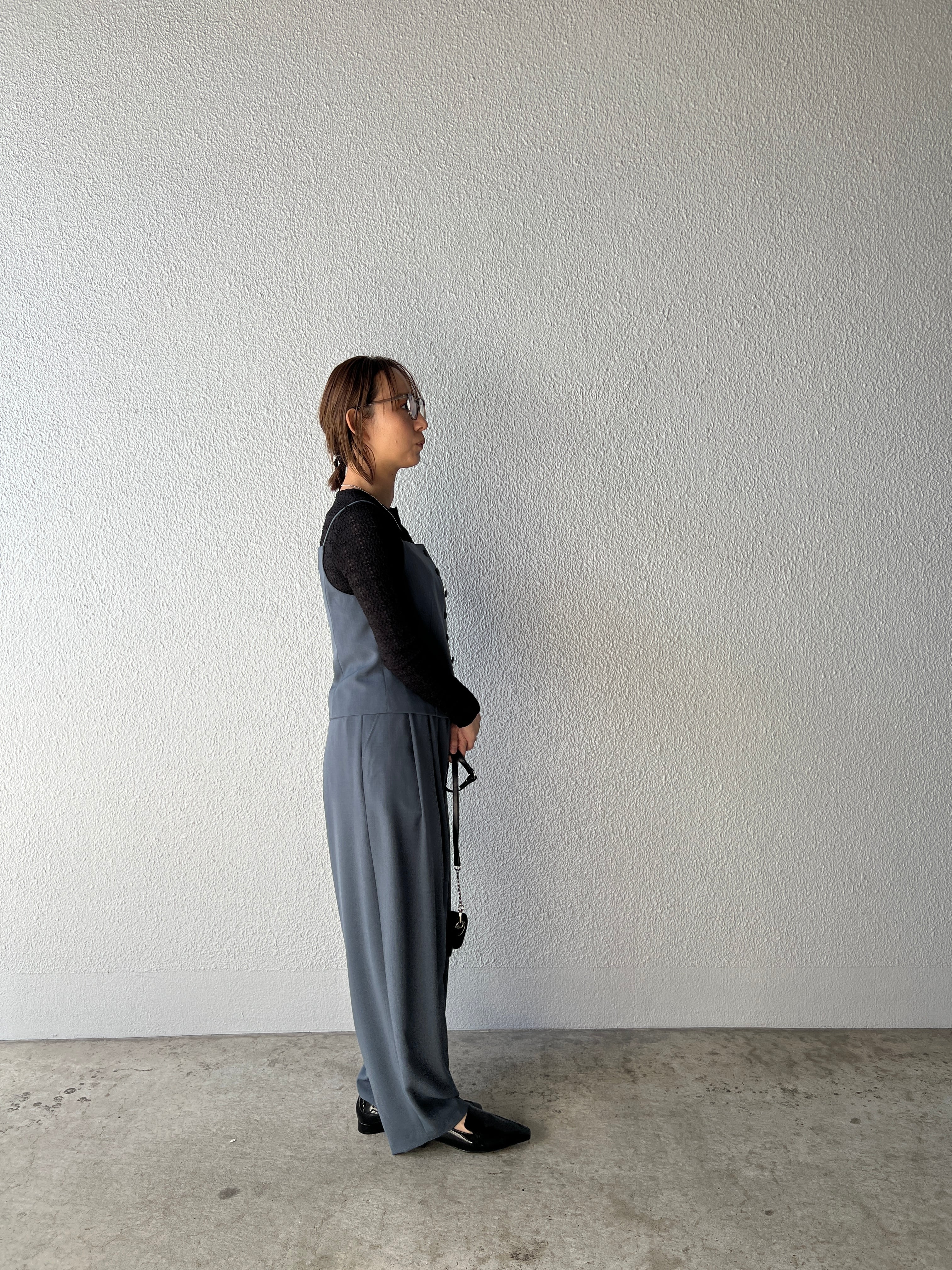 【PASSIONE】3ピース可サイドジップキャミビスチェ 616956