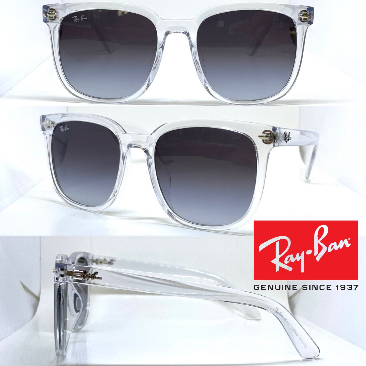 Ray Ban レイバン サングラス RB4401D 6447/8G クリア | Pay ID Ray Ban レイバン サングラス RB4401D 6447/8G クリア | Pay ID
