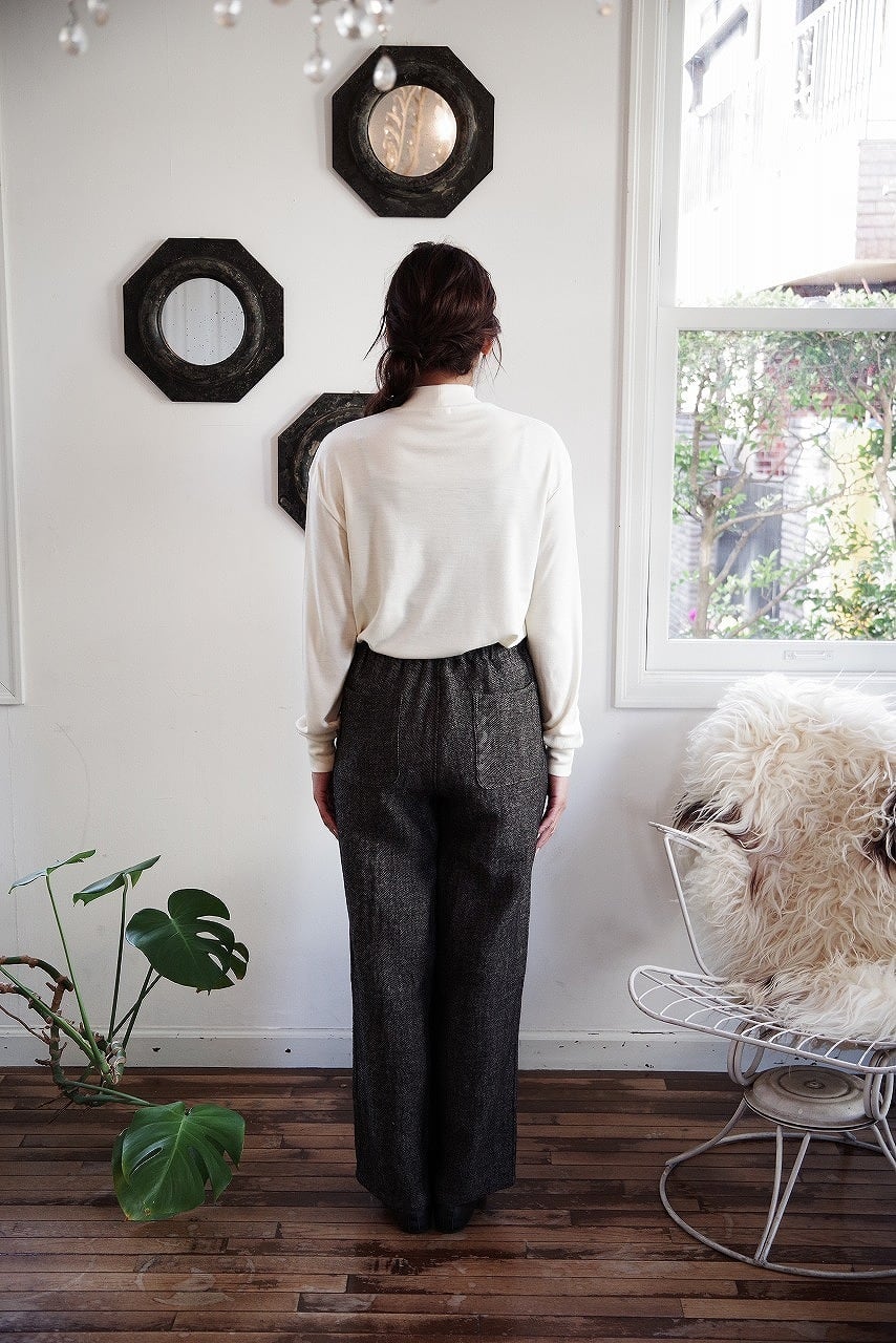 Super 120's Merino Mock Neck