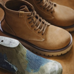 Cow Suede High-Top Ankle Boots / カウ スエード ハイトップ アンクル ブーツ