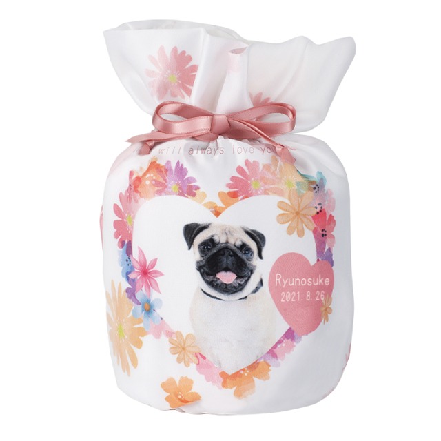 4寸骨壺カバー フルプリント